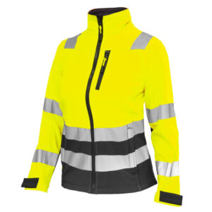 CHAQUETA SOFTSHELL ALTA VISIBILIDAD M/L MUJER