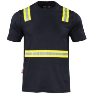 POLERA HIBRIDA DUAL HI VIS HOMBRE M/CORTA