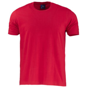 POLERA M/C HOMBRE 100% algodón - ROJA